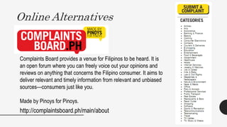 Consumer Rights: Pertinent Philippine Laws | PPTX