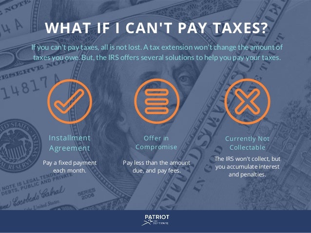 2016 tax extension cost