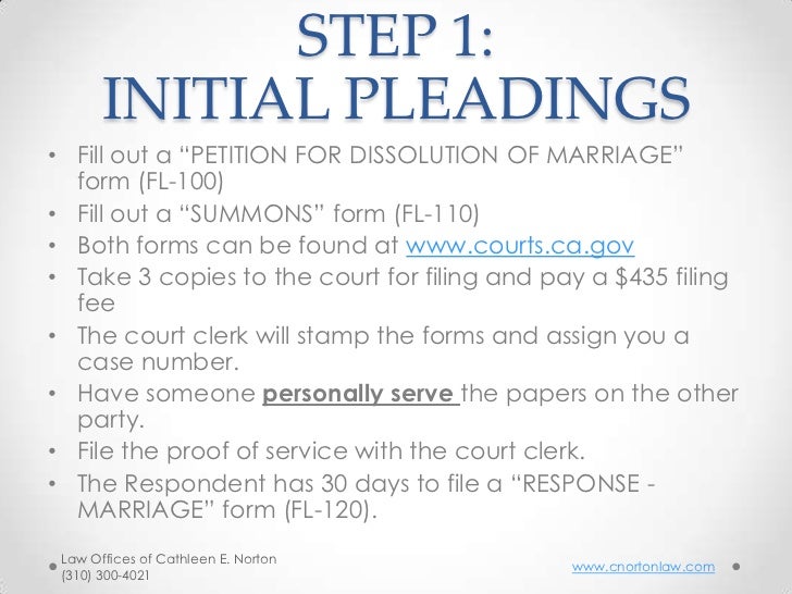 how to file for divorce in 3 easy steps form fl 120