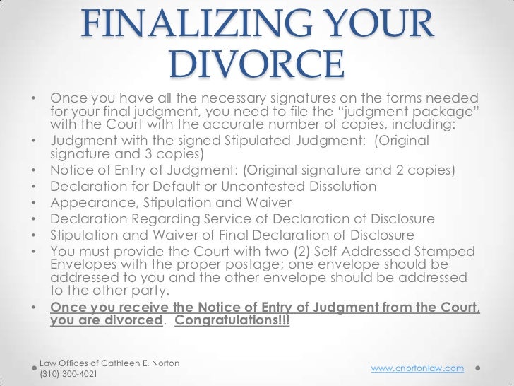 divorce