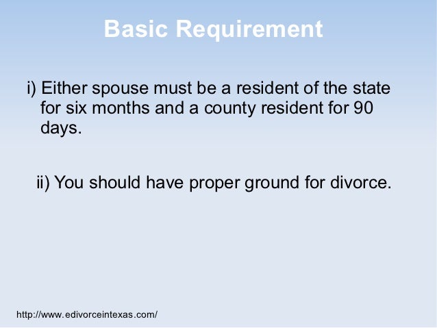 How to file for divorce in texas