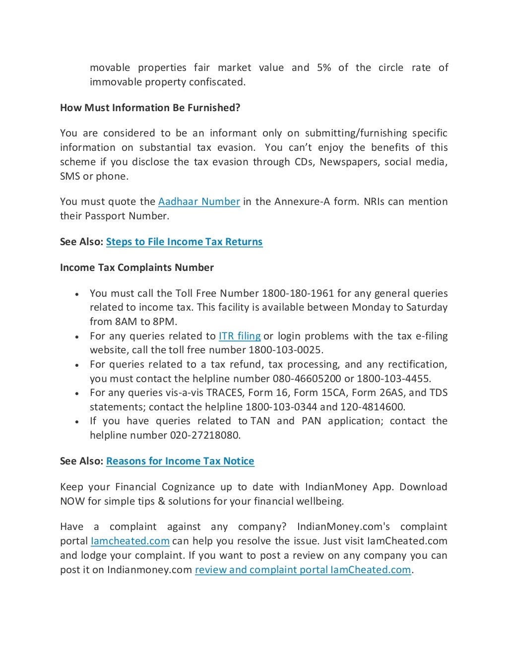 How To File Income Tax Complaint 