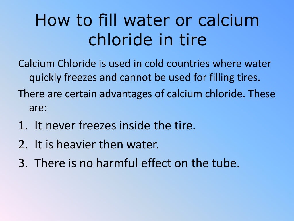 How to Fill Tractor Tyres with Water and Calcium Chloride