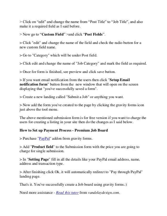 Resume Submissions Job Postings Plugin Resume Submissions Job Postings Plugin
