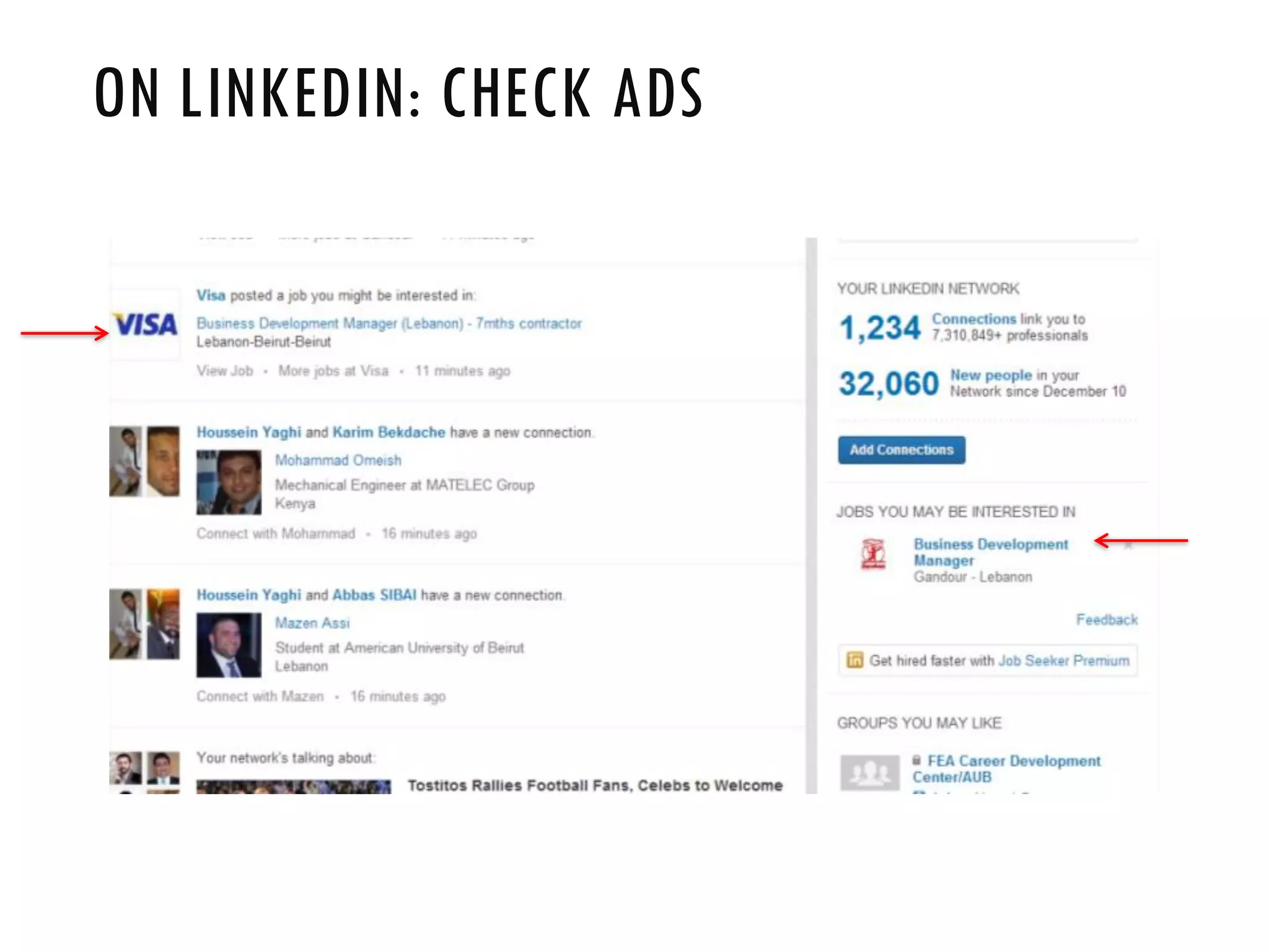 ON LINKEDIN: CHECK ADS
 