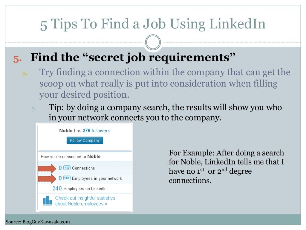 How To Find A Job Using LinkedIn
