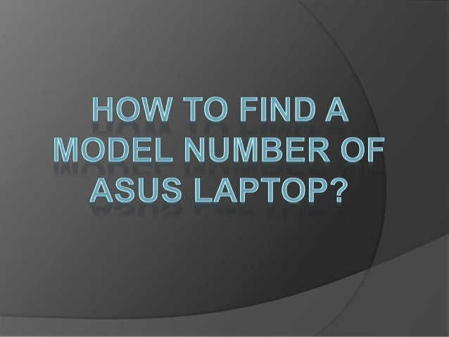 Asus Laptop Model Number  Arsip Asus