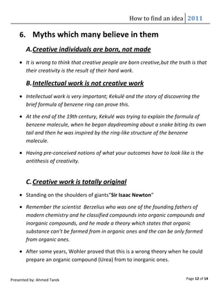 For projects involving chemicals: