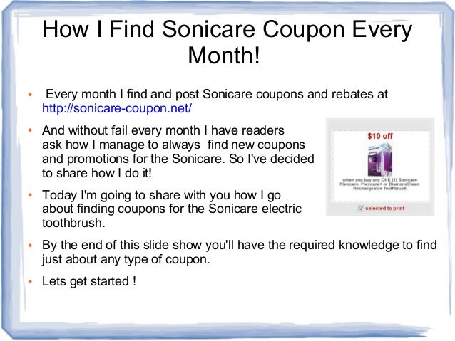 philips sonicare discount code