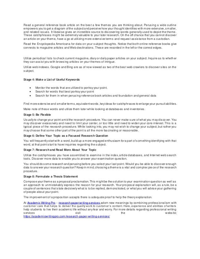 Thesis topic example image