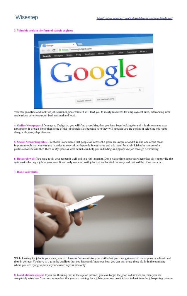 how to find available jobs in your area online faster find jobs in my area
