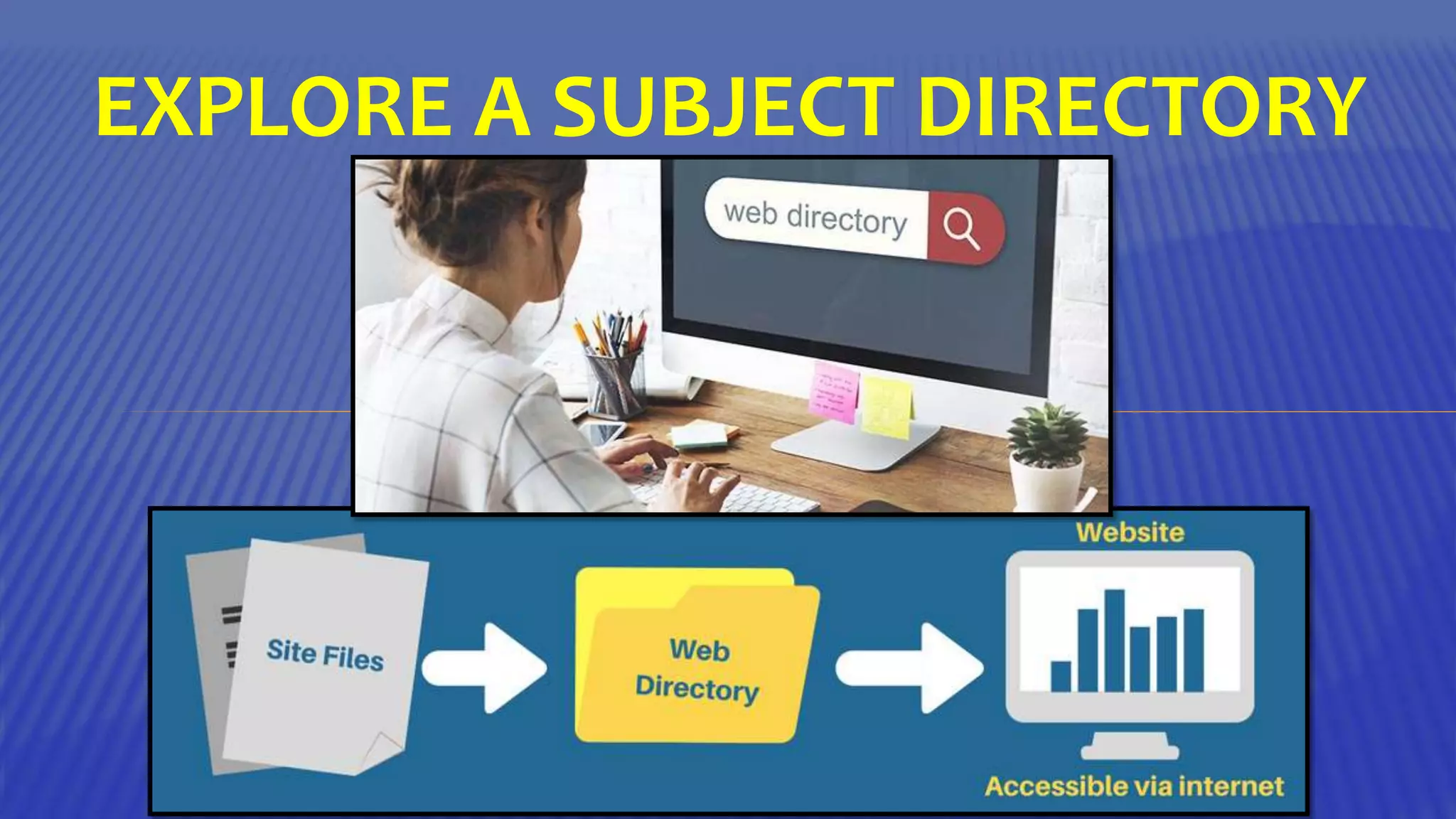 EXPLORE A SUBJECT DIRECTORY
 