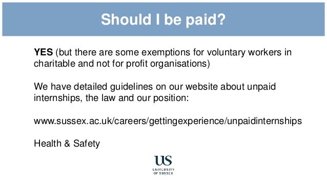 how to find internships