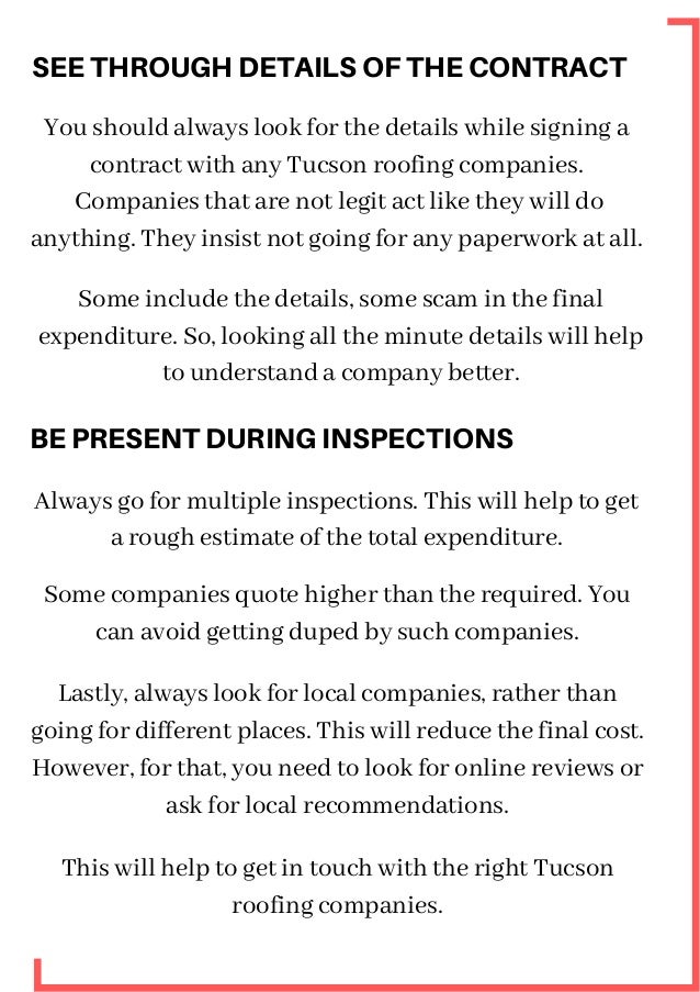 How To Find Legit Tucson Roofing Companies