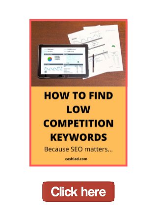 How to find low competition keywords