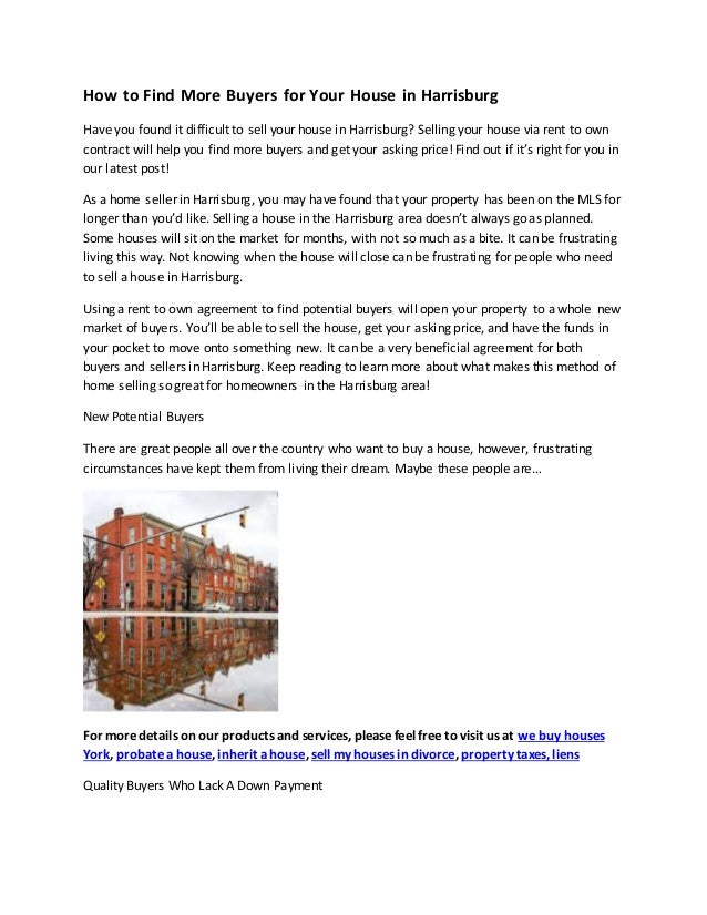 can i sell my right to buy property