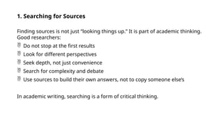 How to Find Sources Wisely for Academic Writing.pptx