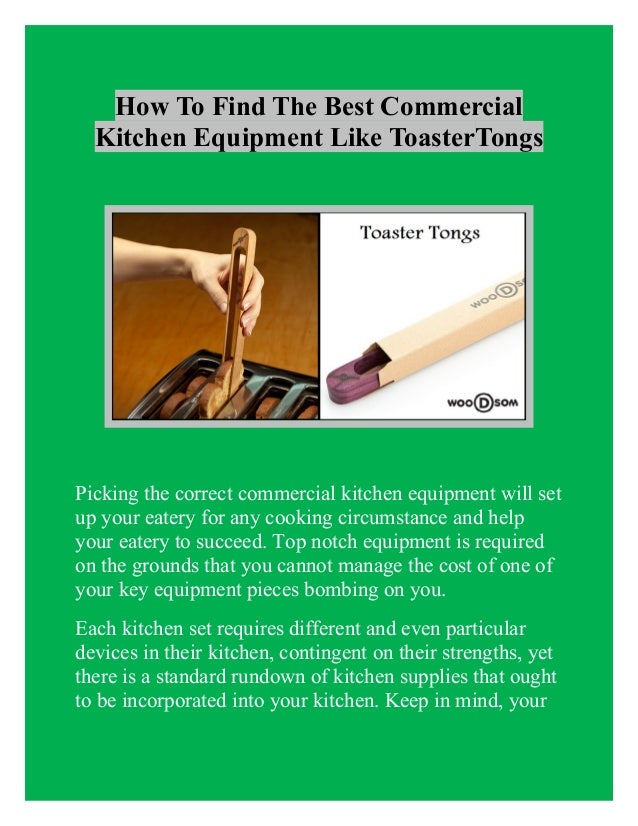 Toaster Tongs One Of The Best Commercial Kitchen Equipment Toaster Tongs One Of The Best Commercial Kitchen Equipment