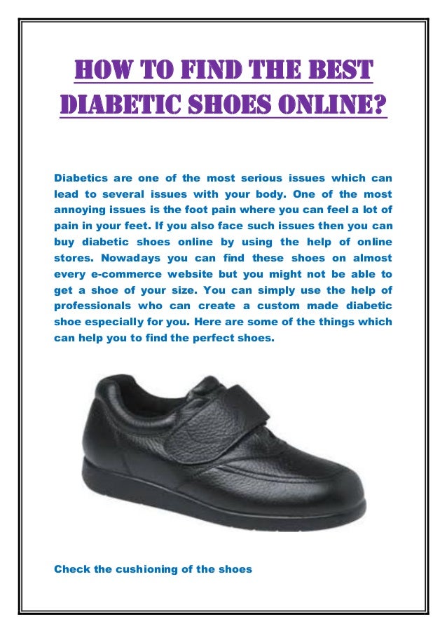 stores that sell diabetic shoes