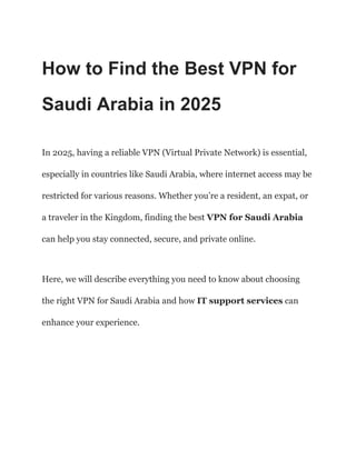 How to Find the Best VPN for Saudi Arabia in 2025.pdf