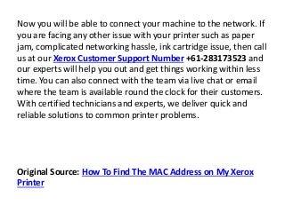 how to find the mac address of a printer