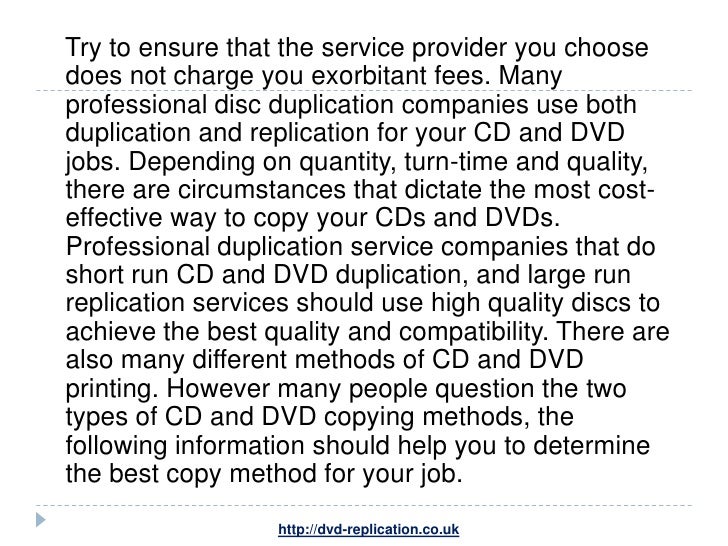 How to Find the Perfect CD/DVD Duplication Service in the UK?