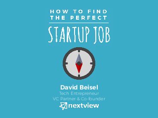 David Beisel
Tech Entrepreneur
VC Partner & Co-founder
 
