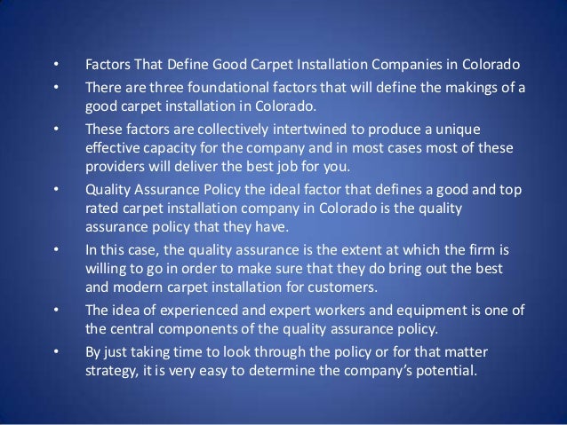 How to find top rated carpet installation companies