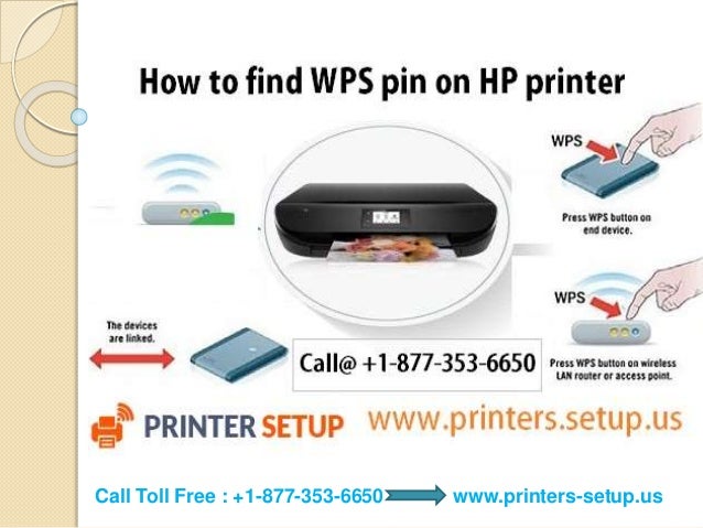How To Find Wps Pin On Hp Printer 1 877 353 6650 Cute Hair Codes For