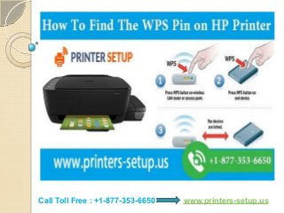 Call Toll Free : +1-877-353-6650 www.printers-setup.us
 