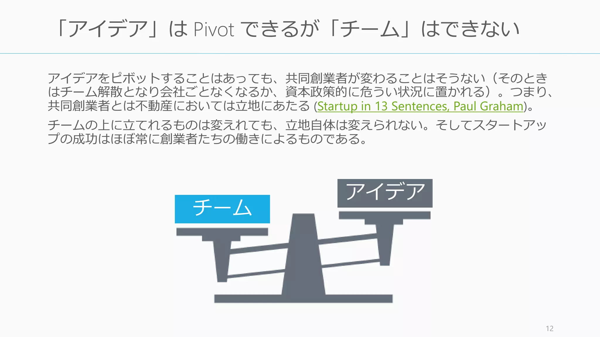 12
何をするかよりも
誰とするか
ビジョナリーカンパニー2
http://www.amazon.co.jp/dp/4822242633/
 