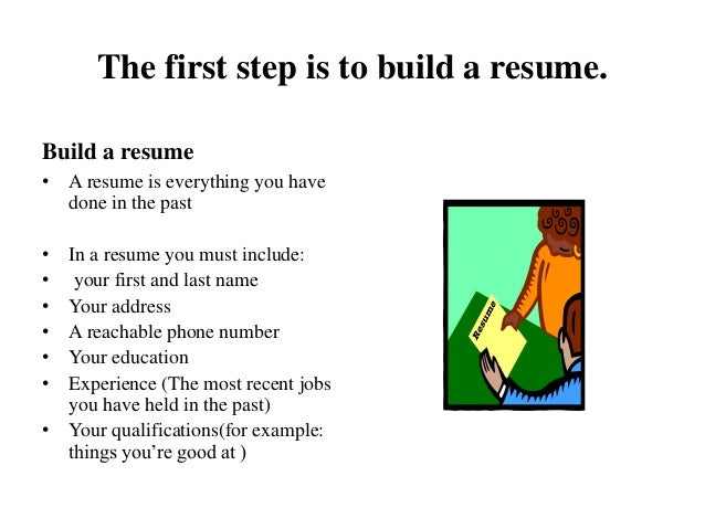 how to find a first job