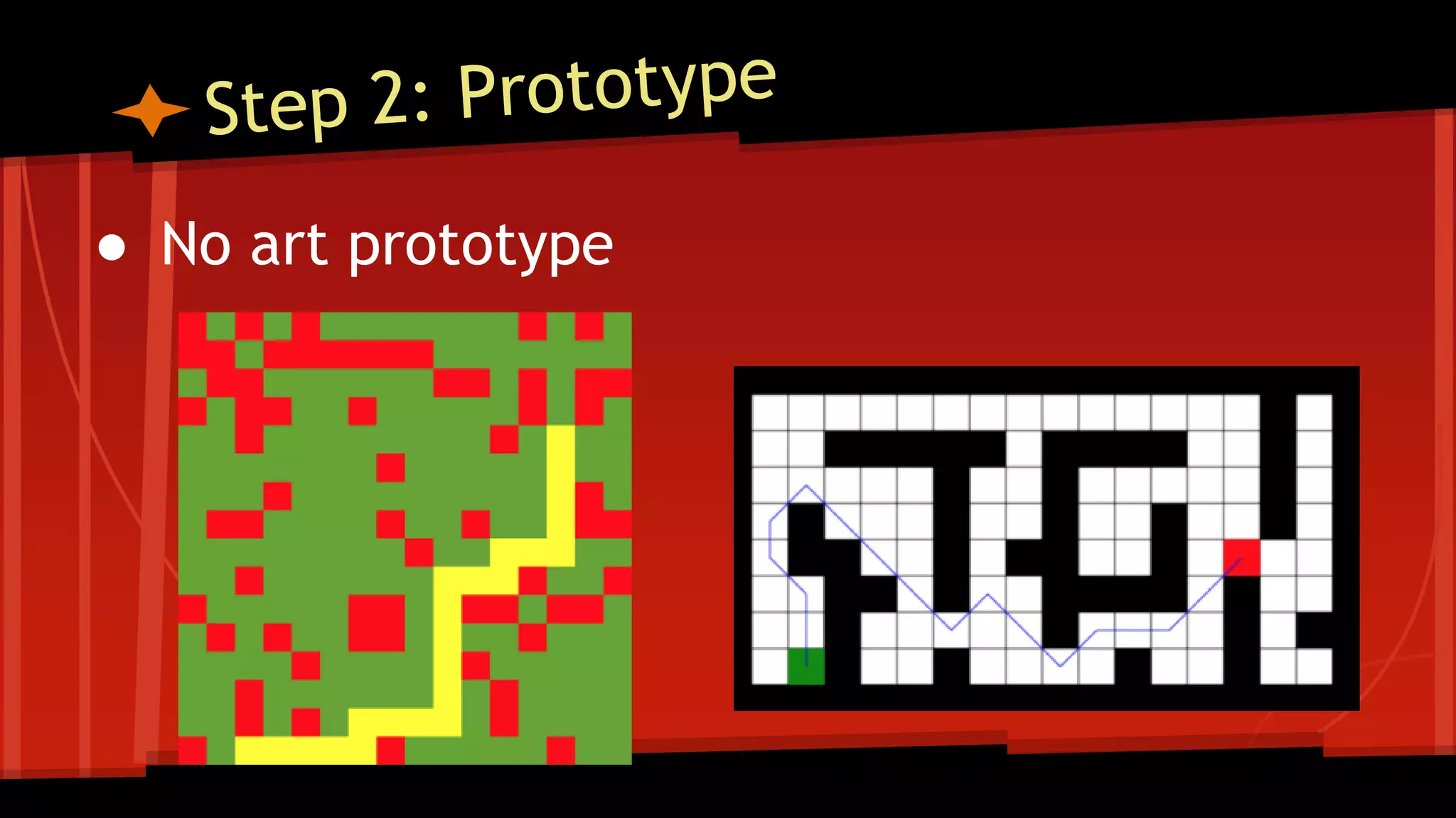 ● No art prototype
 