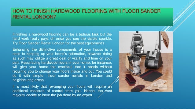 How To Finish Hardwood Flooring With Floor Sander