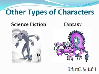 Other Types of Characters
 Science Fiction   Fantasy
 