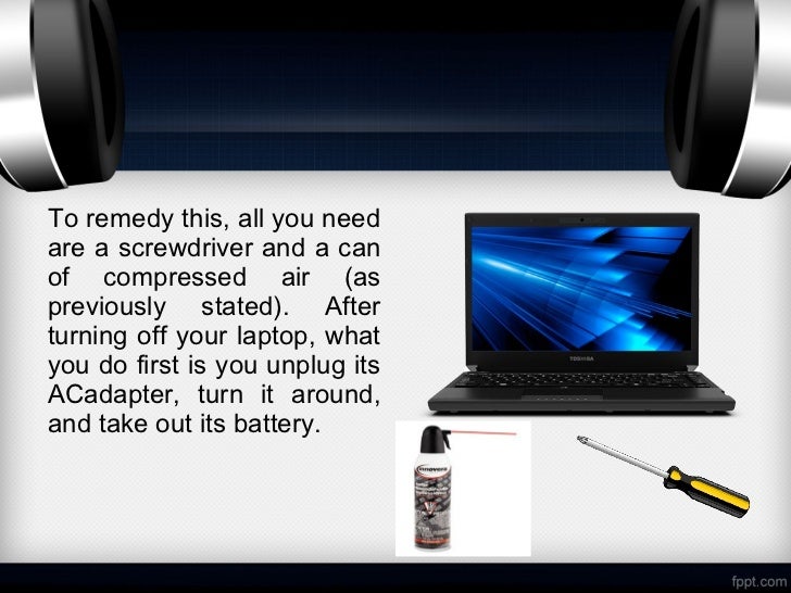 How to fix a noisy laptop