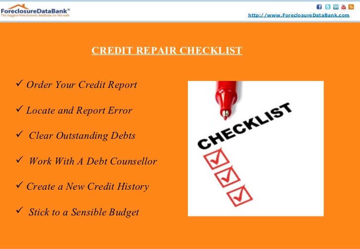 How to fix bad credit