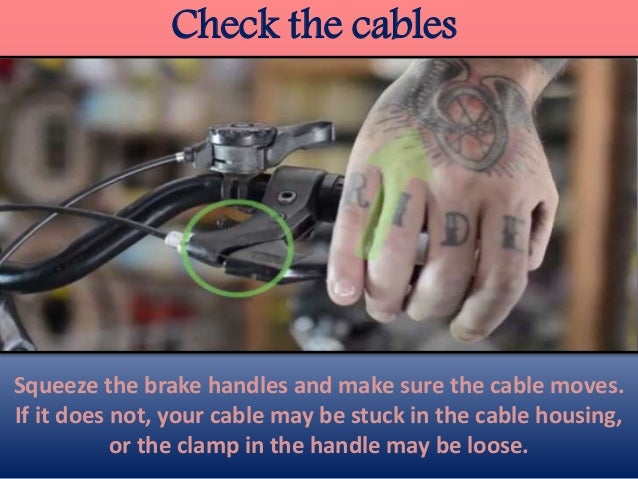 How to fix brakes on a bike - How To Fix Brakes On A Bike 3 638