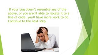 How to fix bug or defects in software | PPTX