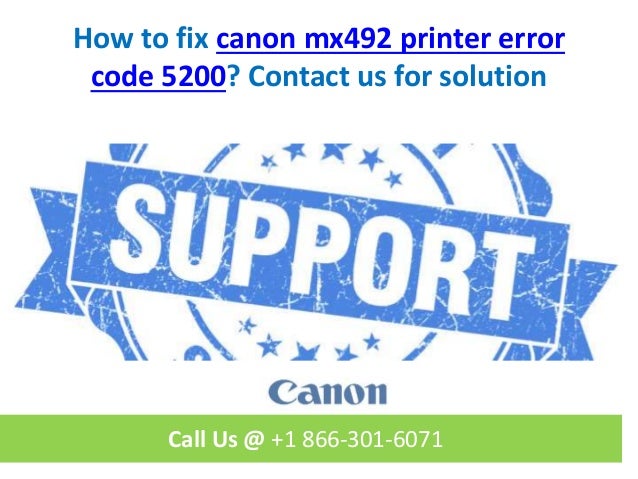 canon support code 5200