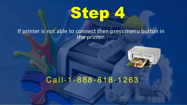 why my canon printer is not connecting to wifi