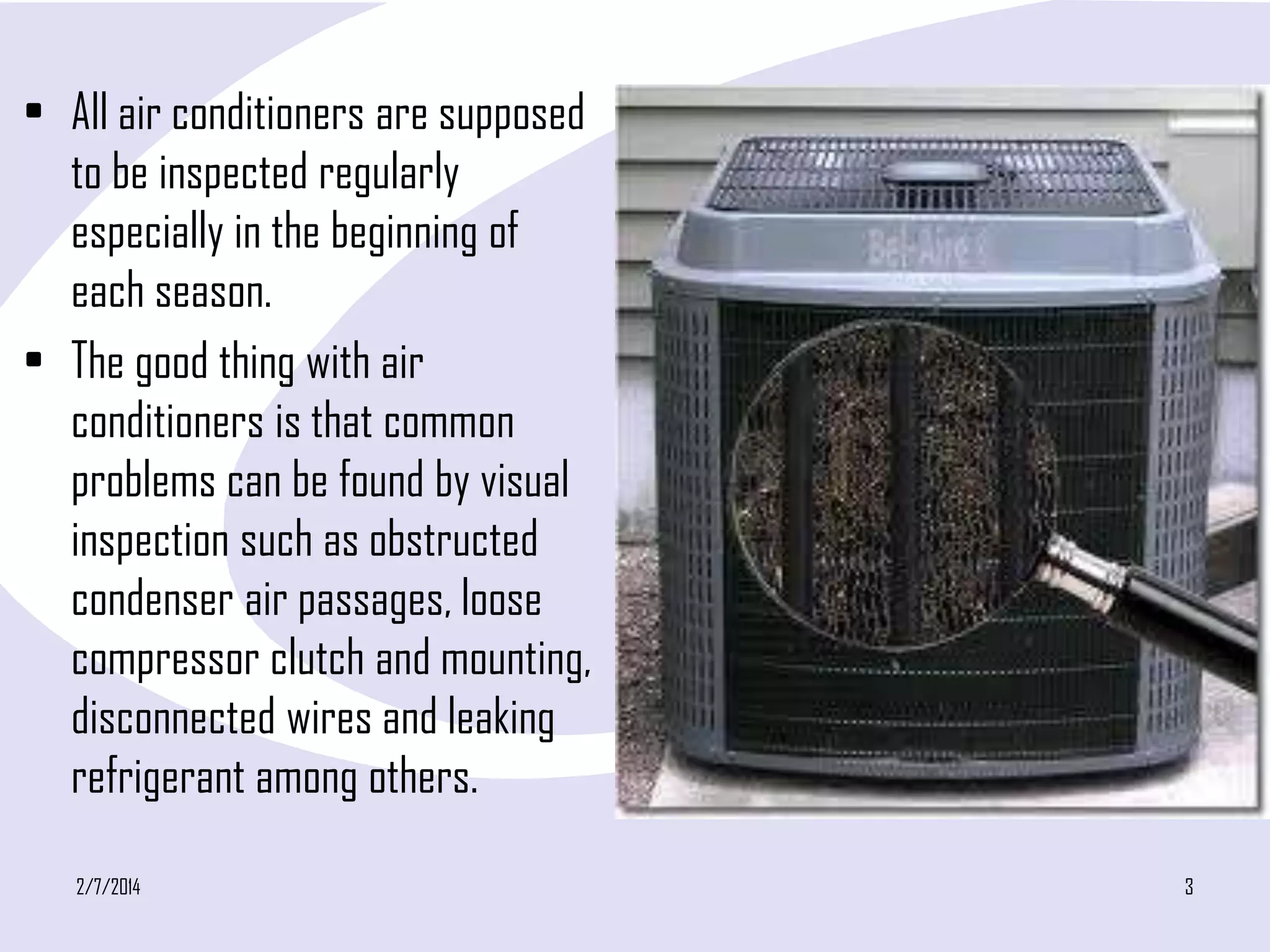 How to Fix Common Air Conditioner Problems | PPSX