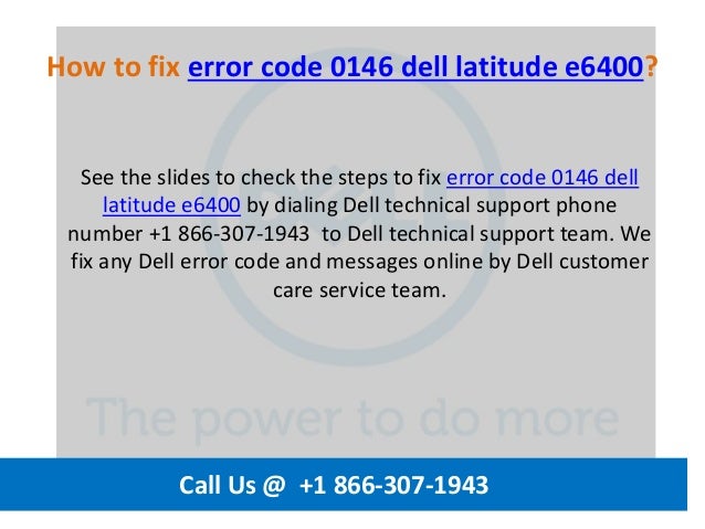 how-to-fix-error-code-0146-dell-latitude-e6400-call-us-1-866-307-1
