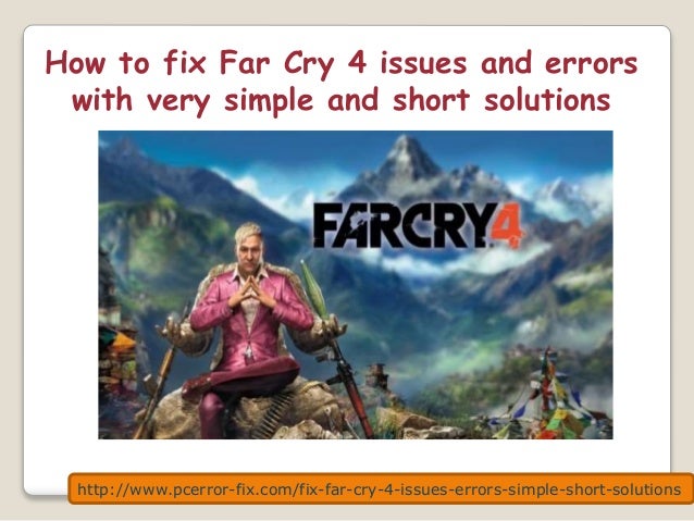 far cry 4 not loading