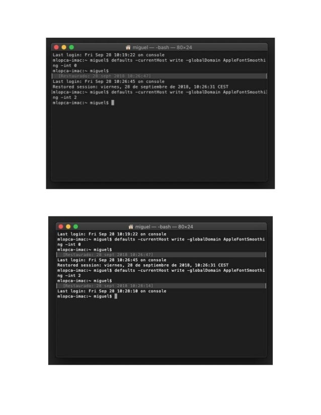 How to fix font rendering on nonretina displays with macOS Mojave
