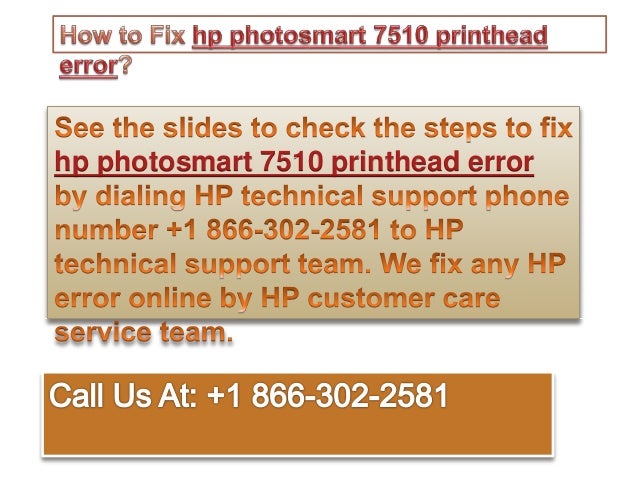 hp photosmart 7510 installation problems