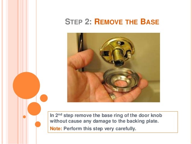 How To Fix Loose Door Knobs