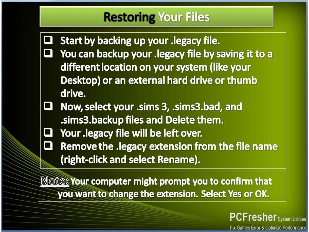 Sims 3 error code 16 windows 11