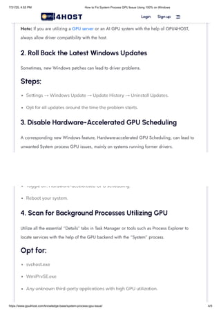 How to Fix System Process GPU Issue Using 100% on Windows.pdf