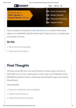 How to Fix System Process GPU Issue Using 100% on Windows.pdf